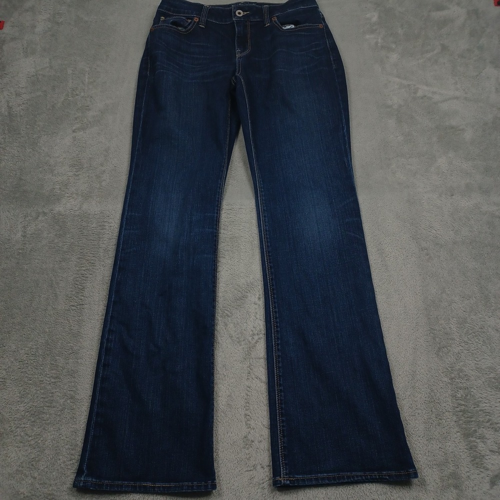 Lucky Brand Jeans Womens 8 Blue Denim Bootcut Sasha Pockets Casual